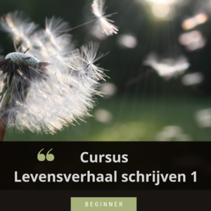 levensverhaal schrijven